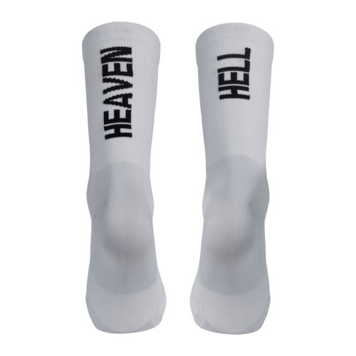 STMNT Socks Heaven Hell - silver grey/black