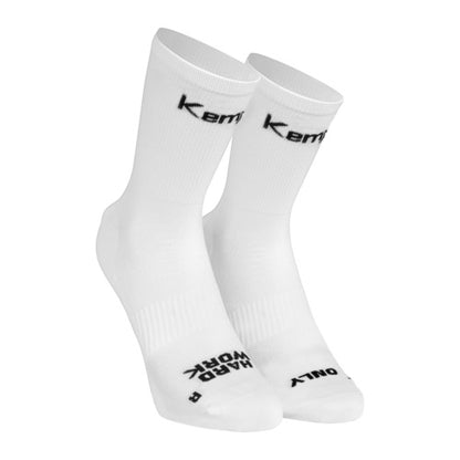 STMNT Socks Never Talented - white/black