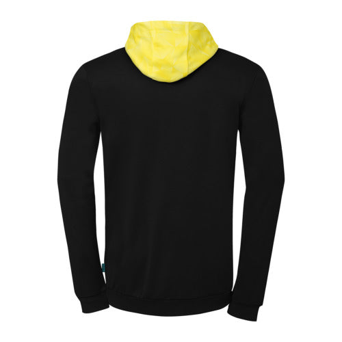 Athletics 29 Hooded jacket - black/lime yellow