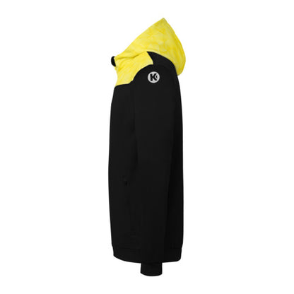 Athletics 29 Hooded jacket - black/lime yellow