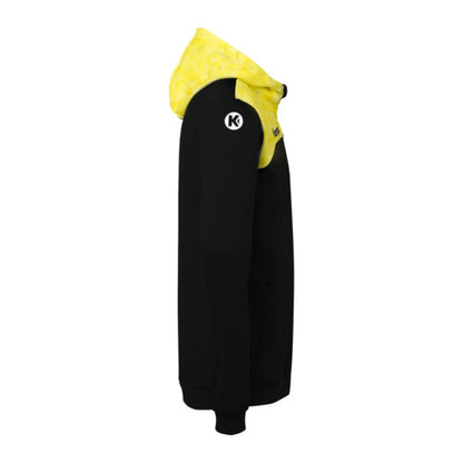 Athletics 29 Hooded jacket - black/lime yellow
