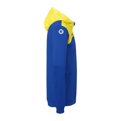 Athletics 29 Hooded jacket - royal/lime yellow