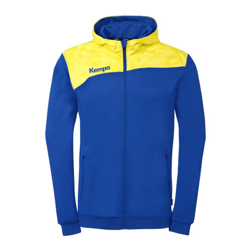 Athletics 29 Hooded jacket - royal/lime yellow