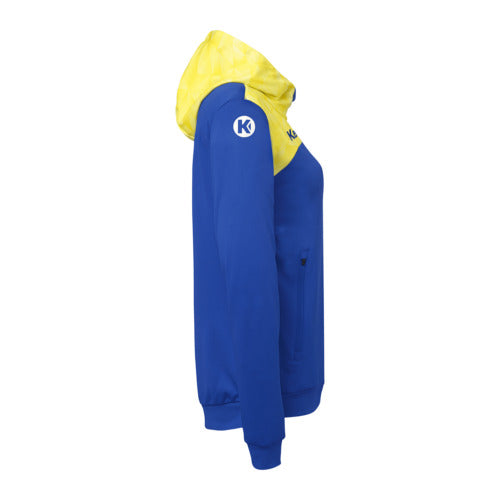 Athletics 29 Hooded jacket Women - royal/lime yellow