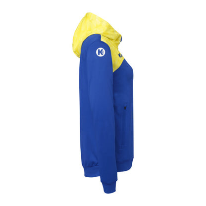 Athletics 29 Hooded jacket Women - royal/lime yellow