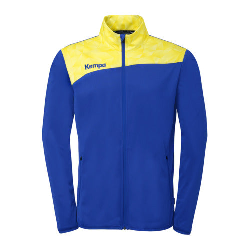 Athletics 29 Poly jacket - royal/lime yellow