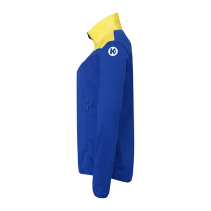 Athletics 29 Poly jacket Women - royal/lime yellow