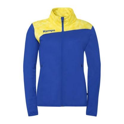 Athletics 29 Poly jacket Women - royal/lime yellow