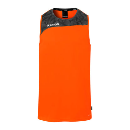 Athletics 29 Tank top - fluo orange/black