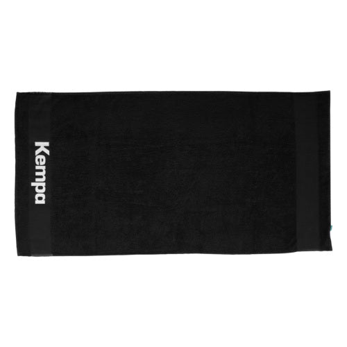 Towel large - black/white