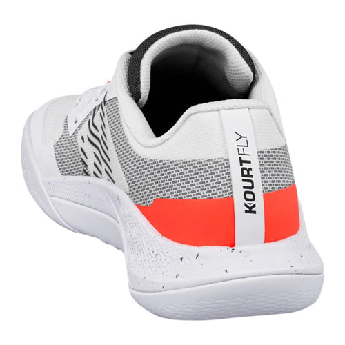 Kourtfly Two - white/black/fluo red