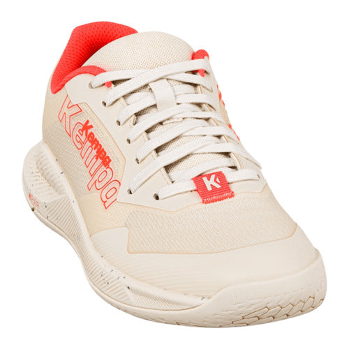 Kourtfly Two W - beige/fluo red