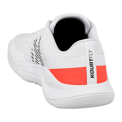 Kourtfly Three - white/black/fluo red