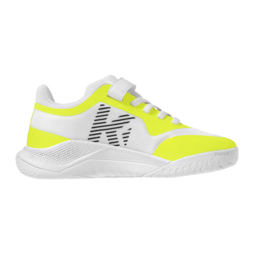 Kourtfly Kids - white/fluo yellow