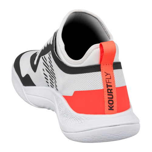 Kourtfly Jr - white/black/fluo red